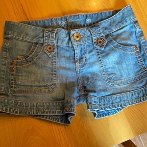 Guess size 28 denim shorts